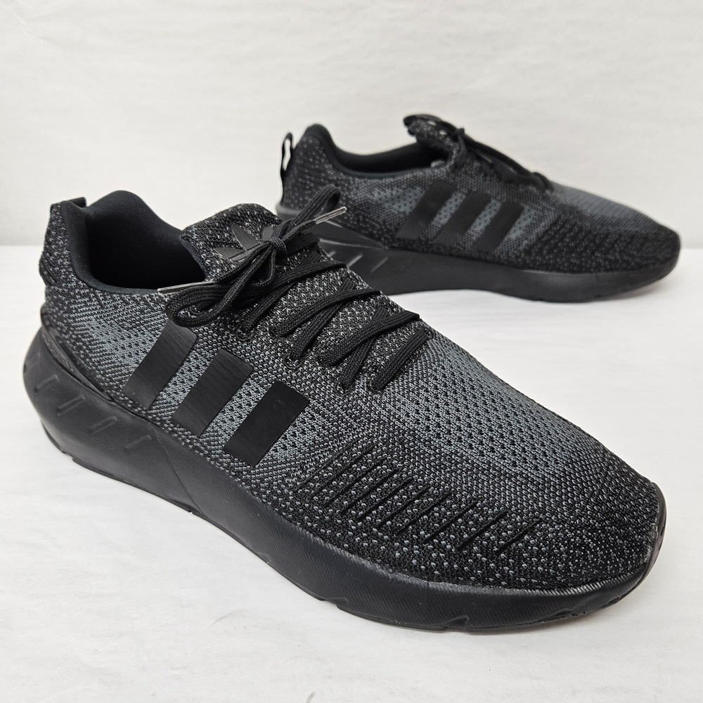Adidas Originals Swift Run 22 Sneakers GZ3500 Core Black Grey Five Men's Size 11